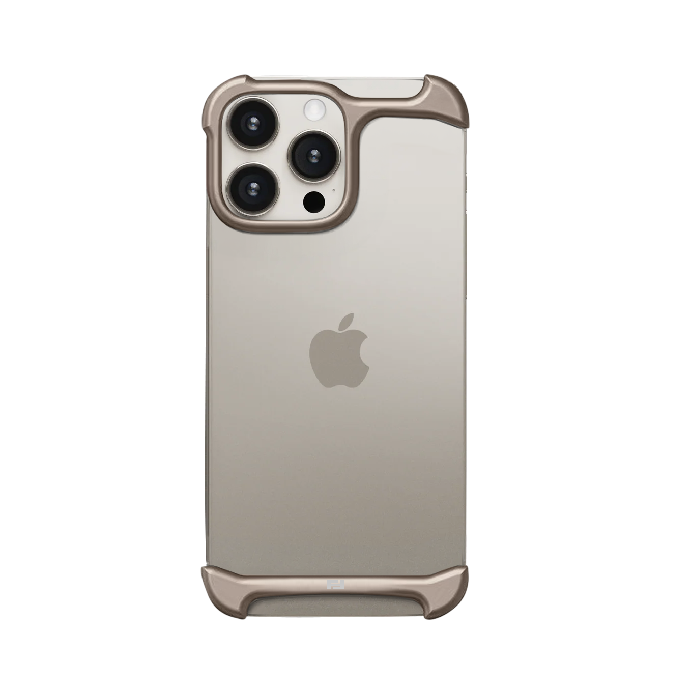 iPhone 15 ذهبي روز اوف ويت تيتينايوم