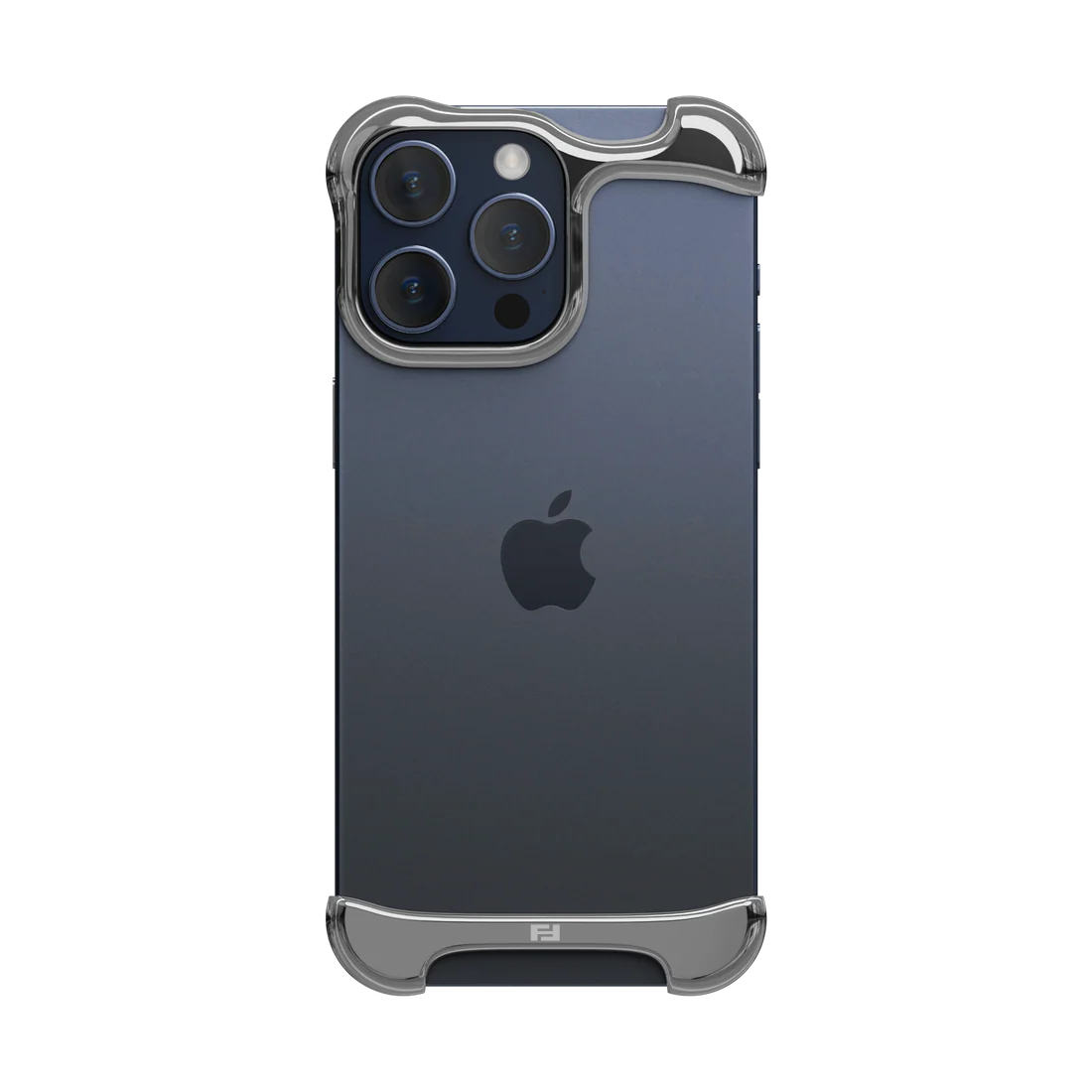iPhone 15 فضي تيتانيوم كحلي